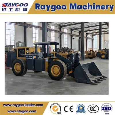 Carregador de front de front subterrània